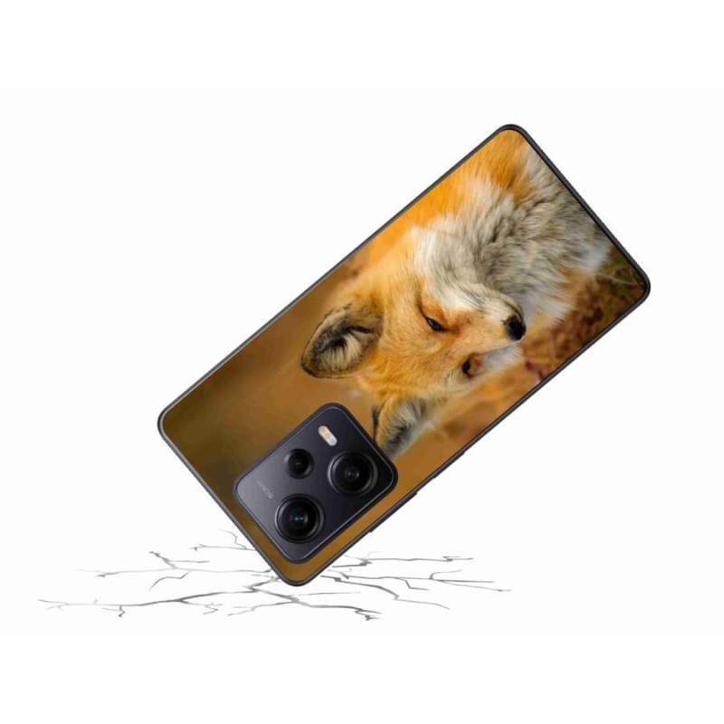 Gél borítás mmCase a Xiaomi Redmi Note 12 Pro+ 5G számára - rókakék