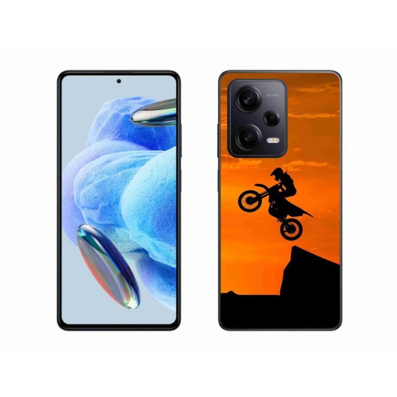 Gél borítás mmCase a Xiaomi Redmi Note 12 Pro+ 5G számára - motocross