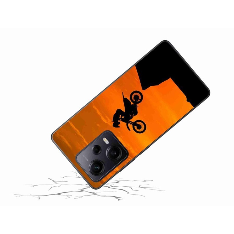 Gél borítás mmCase a Xiaomi Redmi Note 12 Pro+ 5G számára - motocross