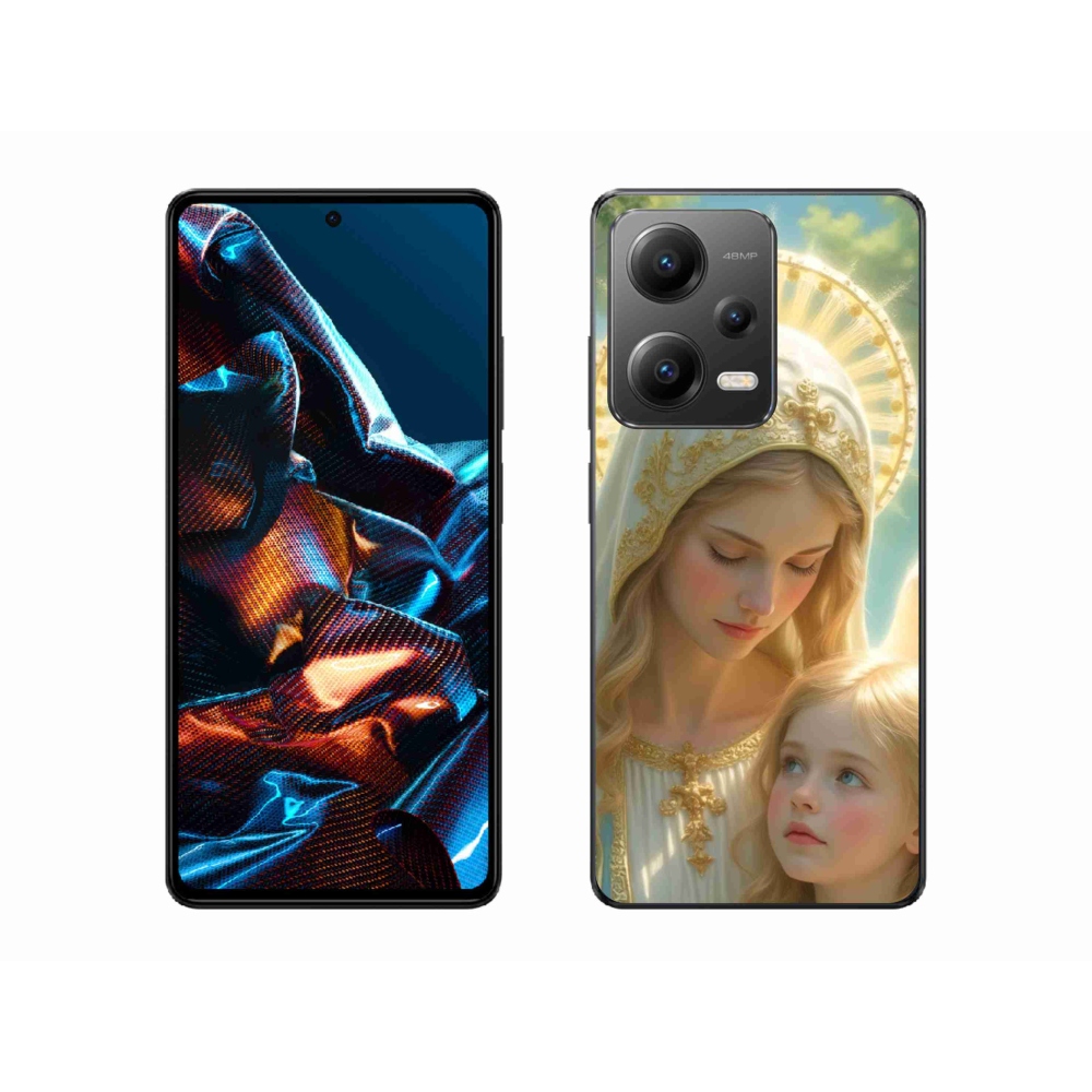 Gél borító mmCase a Xiaomi Redmi Note 12 Pro 5G számára - vallási téma 2