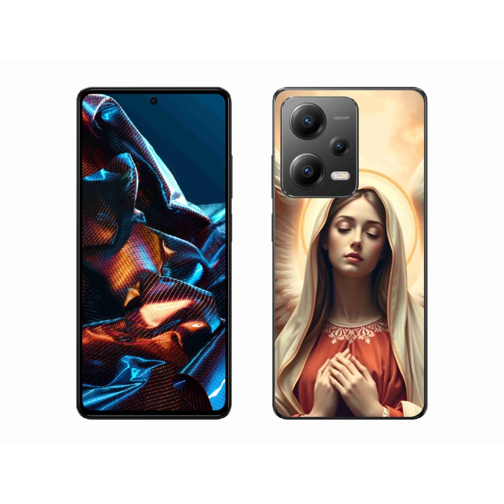 Gél borító mmCase a Xiaomi Redmi Note 12 Pro 5G számára - vallási téma