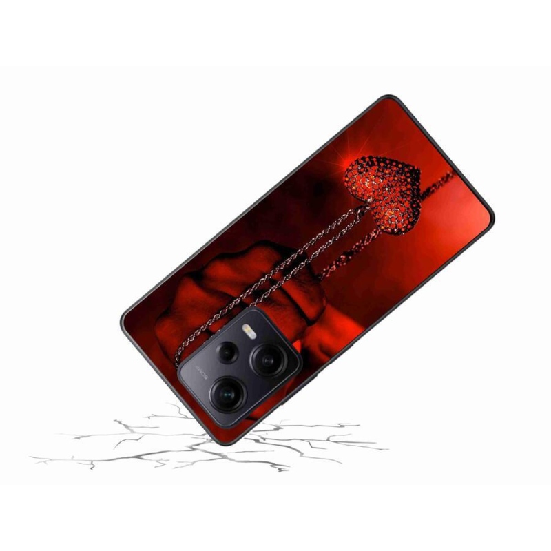 Gél borító mmCase a Xiaomi Redmi Note 12 Pro+ 5G - nyaklánchoz
