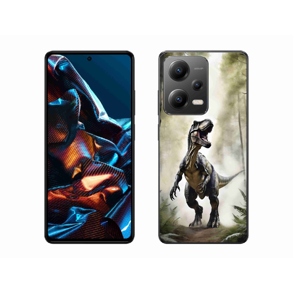 Gél borítás mmCase a Xiaomi Redmi Note 12 Pro 5G-hez - dühös T-Rex