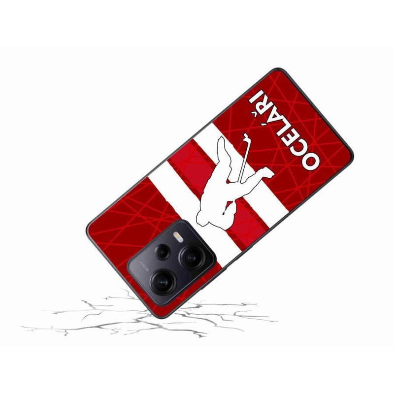 Gél borítás mmCase a Xiaomi Redmi Note 12 Pro+ 5G - Steelers számára