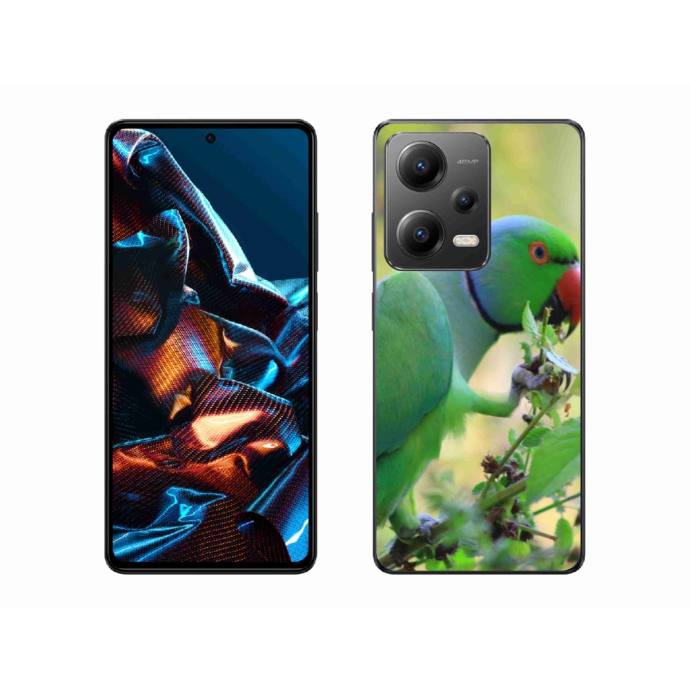 Gél borítás mmCase a Xiaomi Redmi Note 12 Pro 5G-hez - papagáj alexandr