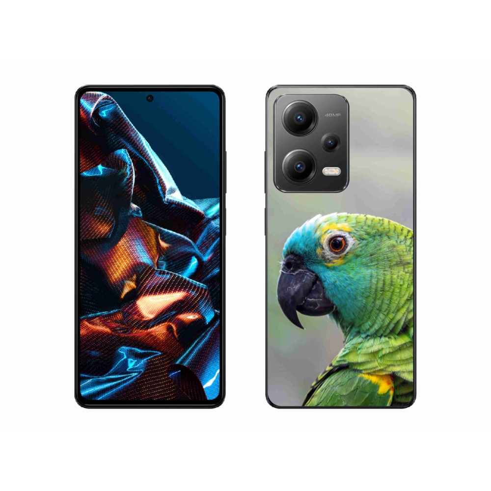 Gél borítás mmCase a Xiaomi Redmi Note 12 Pro 5G számára - papagáj amazon