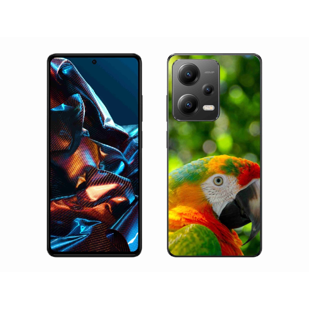 Gél borítás mmCase a Xiaomi Redmi Note 12 Pro 5G számára - papagáj ara 3