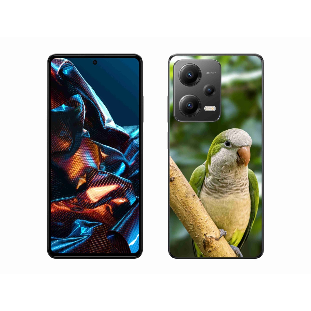 Gél borítás mmCase a Xiaomi Redmi Note 12 Pro 5G számára - papagáj