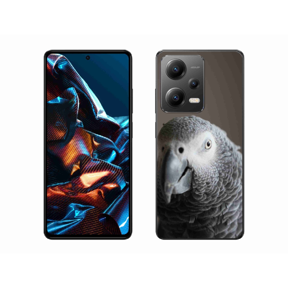 Gél borítás mmCase a Xiaomi Redmi Note 12 Pro 5G-hez - papagáj jacko 2