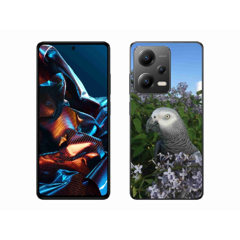 Gél borítás mmCase a Xiaomi Redmi Note 12 Pro 5G-hez - papagáj jacco