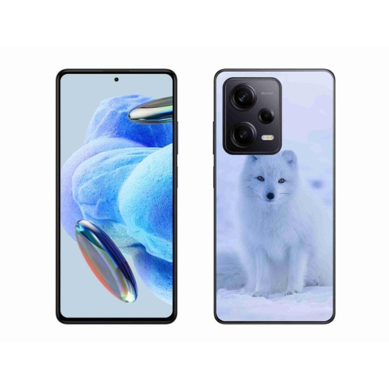 Gél borítás mmCase a Xiaomi Redmi Note 12 Pro+ 5G számára - polár róka
