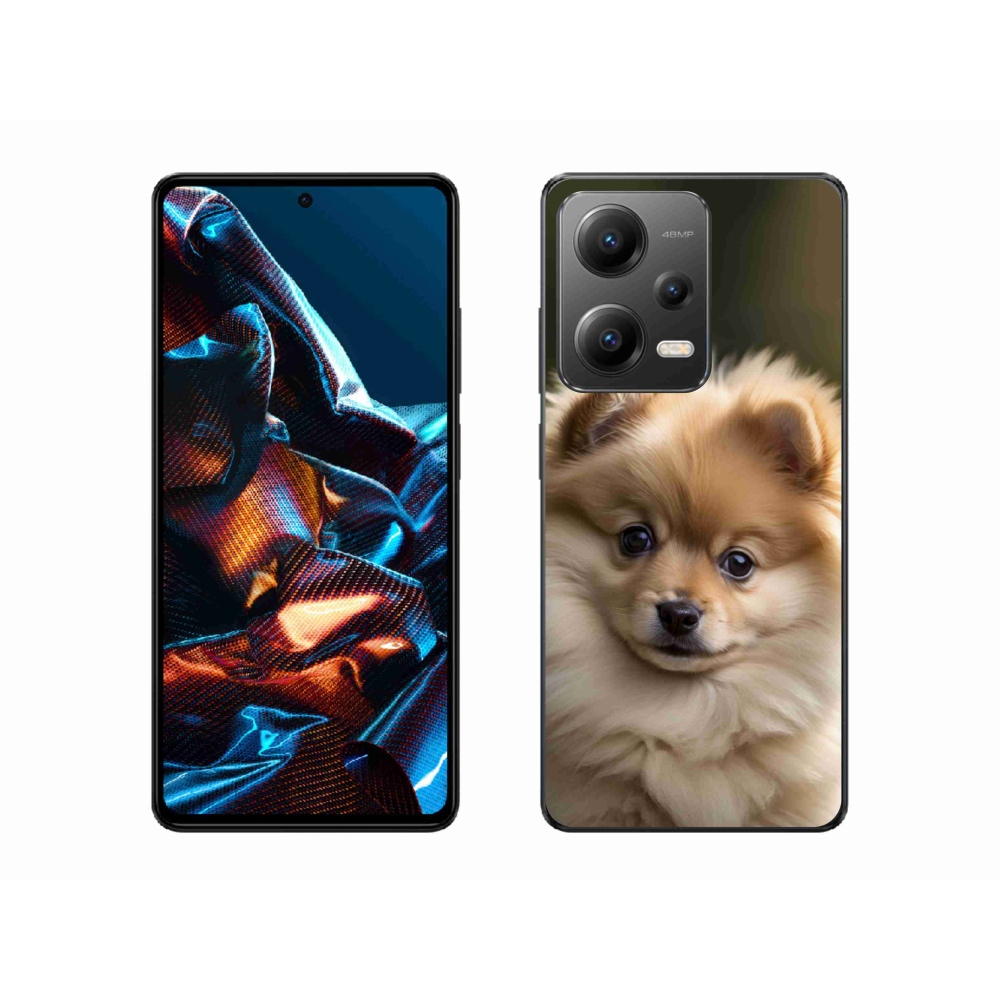 Gél borítás mmCase a Xiaomi Redmi Note 12 Pro 5G-hez - aranyos pomerániai 2