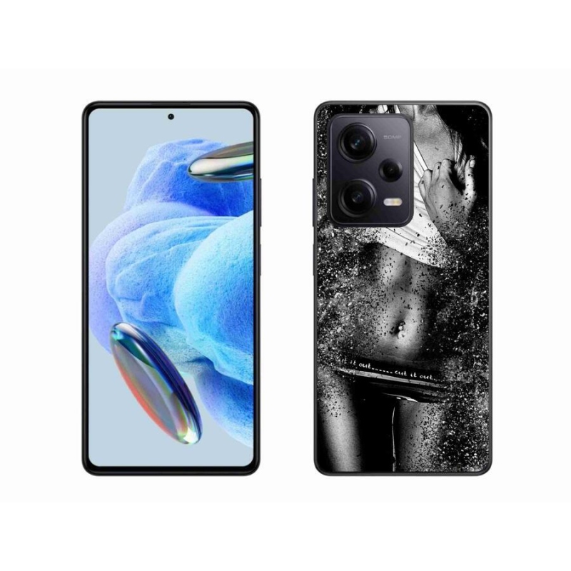 Gél borítás mmCase a Xiaomi Redmi Note 12 Pro+ 5G - szexi nő 1