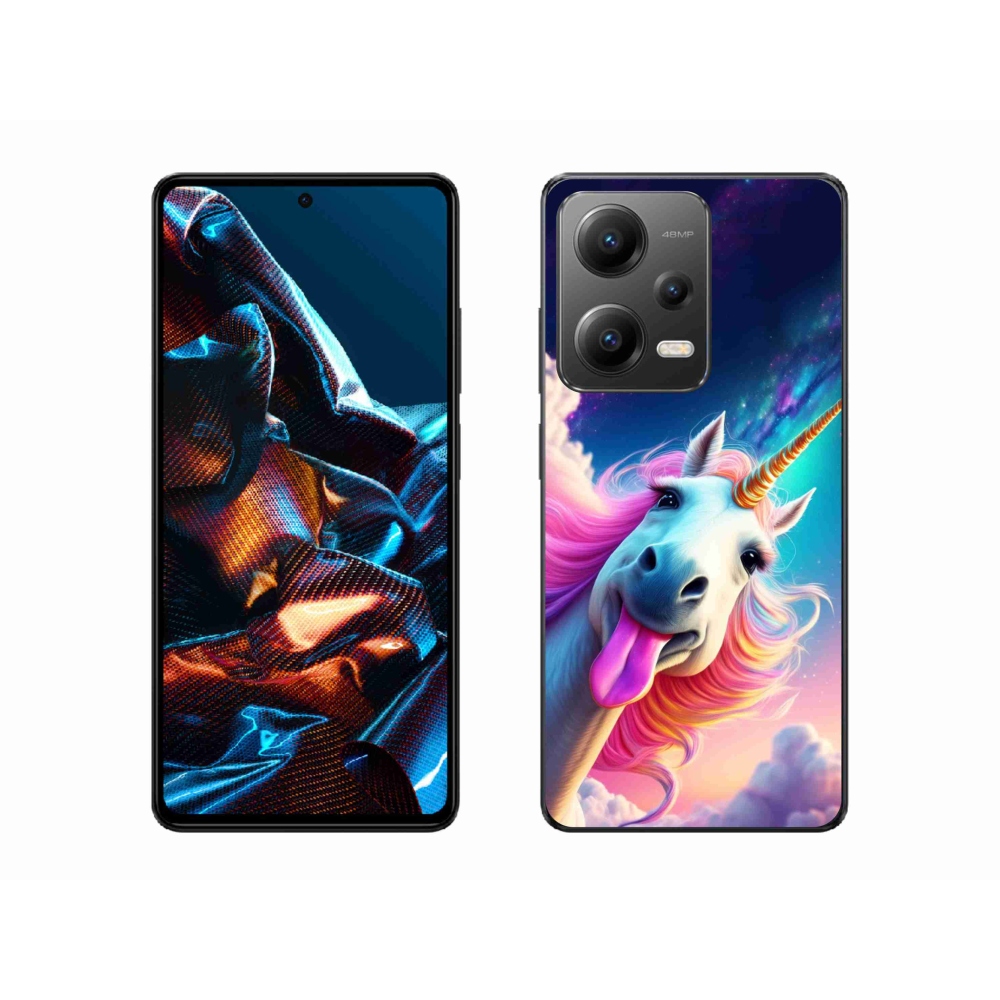 Gél borítás mmCase a Xiaomi Redmi Note 12 Pro 5G számára - őrült egyszarvú