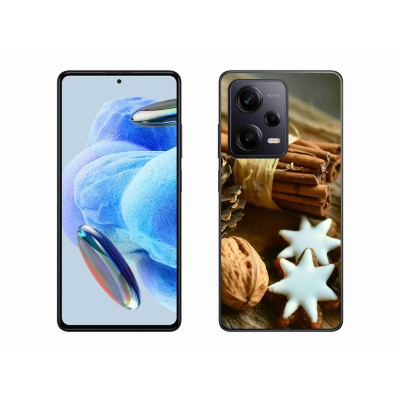 Gél borítás mmCase a Xiaomi Redmi Note 12 Pro+ 5G - fahéj és mézeskalács számára