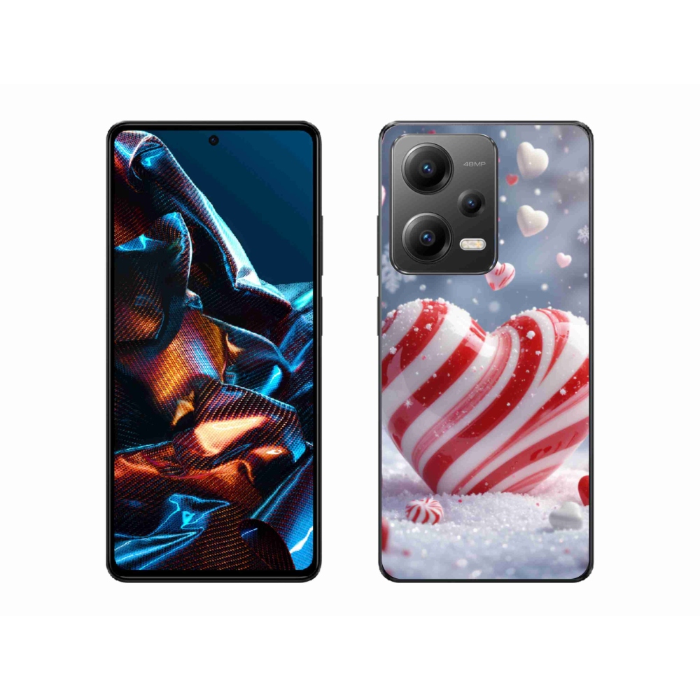 Gél borítás mmCase a Xiaomi Redmi Note 12 Pro 5G-hez - édes szívecske