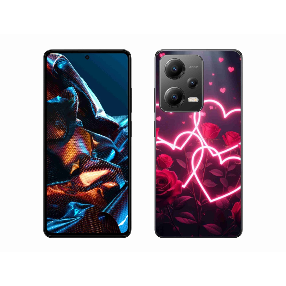 Gél borítás mmCase a Xiaomi Redmi Note 12 Pro 5G-hez - a szerelem szíve