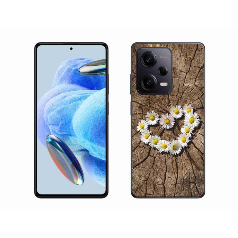 Gél borítás mmCase a Xiaomi Redmi Note 12 Pro+ 5G számára - Százszorszép szív