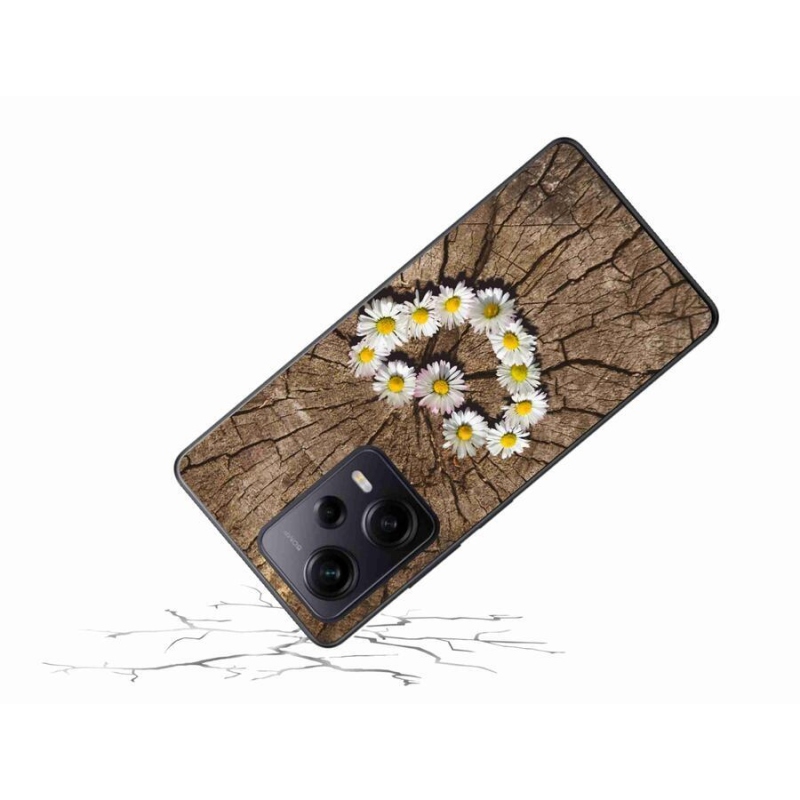 Gél borítás mmCase a Xiaomi Redmi Note 12 Pro+ 5G számára - Százszorszép szív