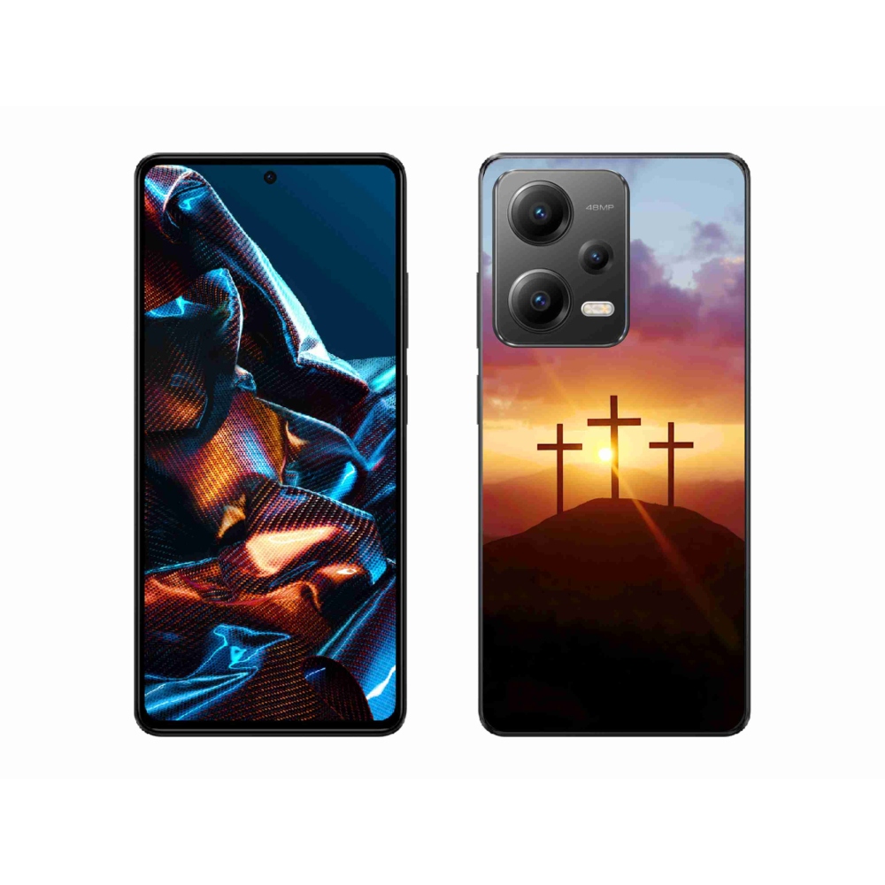 Gél borítás mmCase a Xiaomi Redmi Note 12 Pro 5G-hez - három kereszt