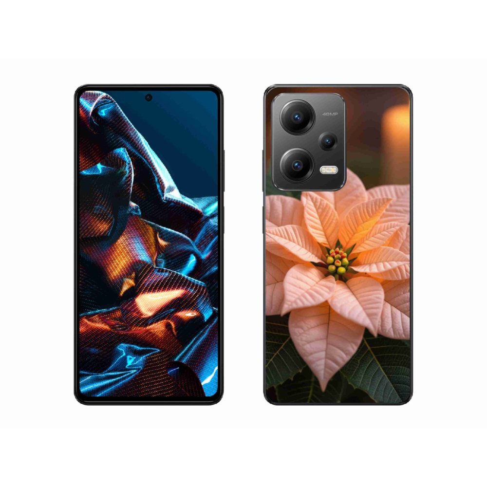Gél borítás mmCase a Xiaomi Redmi Note 12 Pro 5G-hez - Karácsonyi csillag