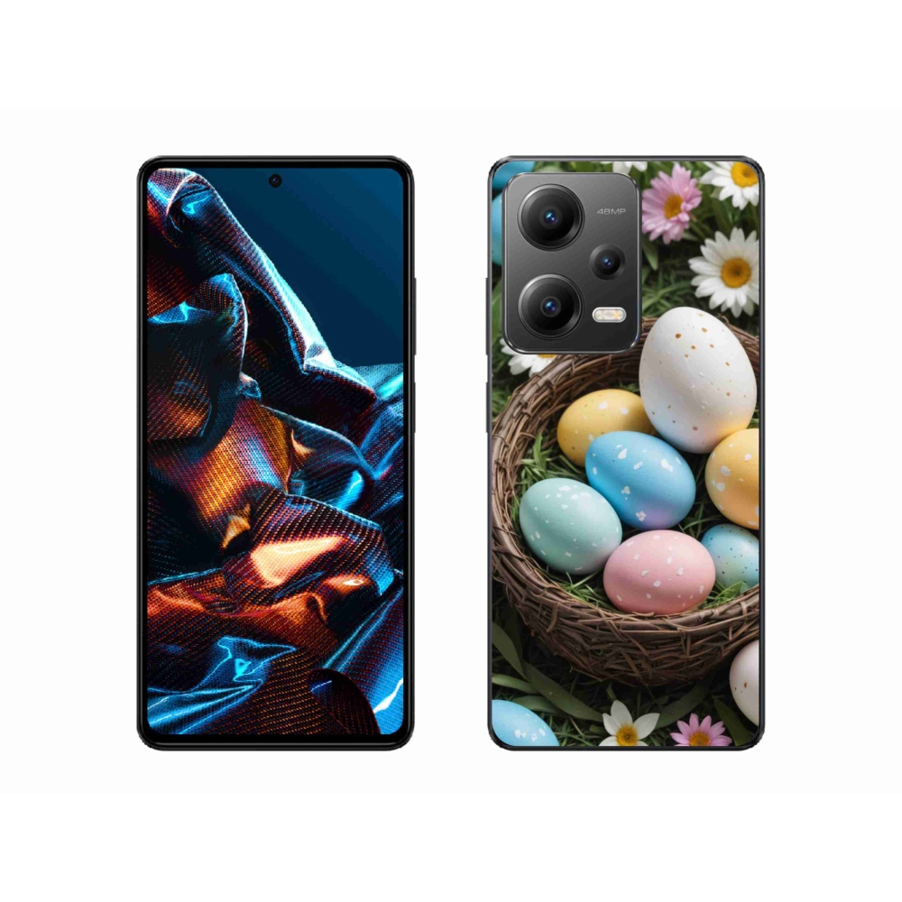 Gél borítás mmCase a Xiaomi Redmi Note 12 Pro 5G számára - Húsvéti tojások 2