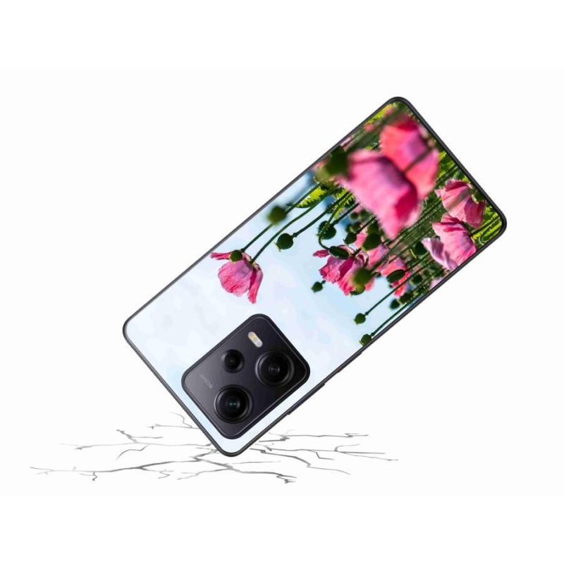 Gél borítás mmCase a Xiaomi Redmi Note 12 Pro+ 5G számára - mákos színű