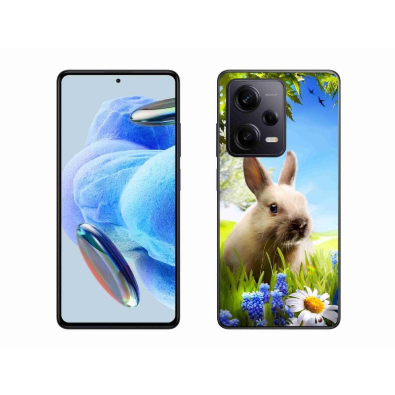 Gél borítás mmCase a Xiaomi Redmi Note 12 Pro+ 5G számára - nyuszi