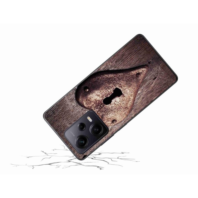 Gél borítás mmCase a Xiaomi Redmi Note 12 Pro+ 5G számára - szív alakú zár