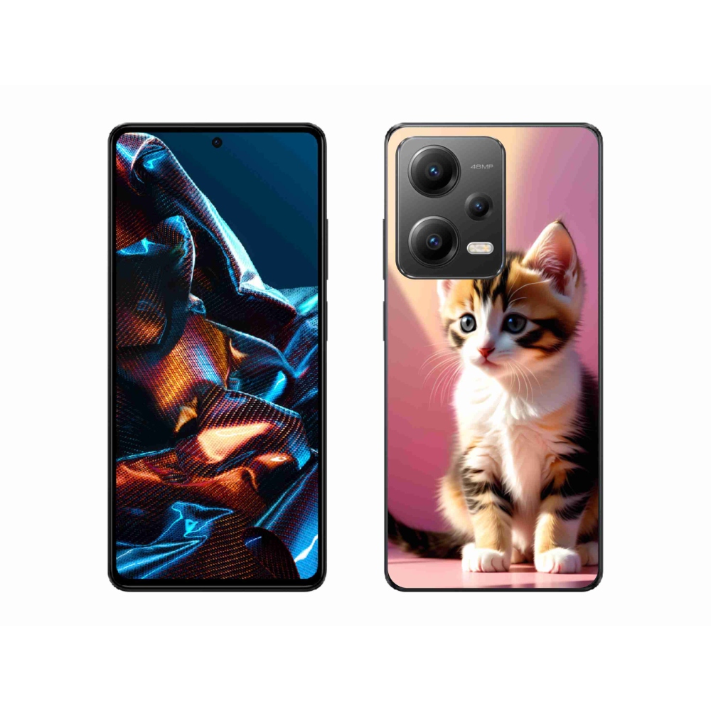 Gél borítás mmCase a Xiaomi Redmi Note 12 Pro 5G számára - kíváncsi baba 2