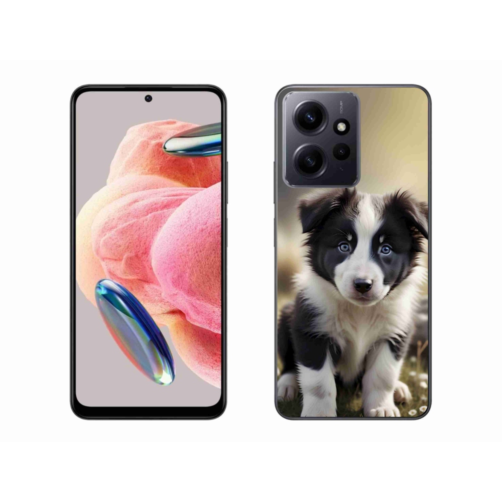 Gél borító mmCase a Xiaomi Redmi Note 12-hez - aranyos border collie