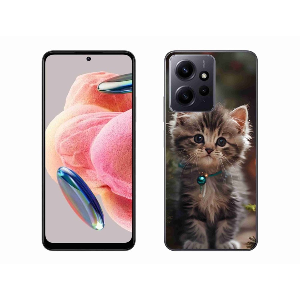 Gél borító mmCase a Xiaomi Redmi Note 12-hez - aranyos cica 11