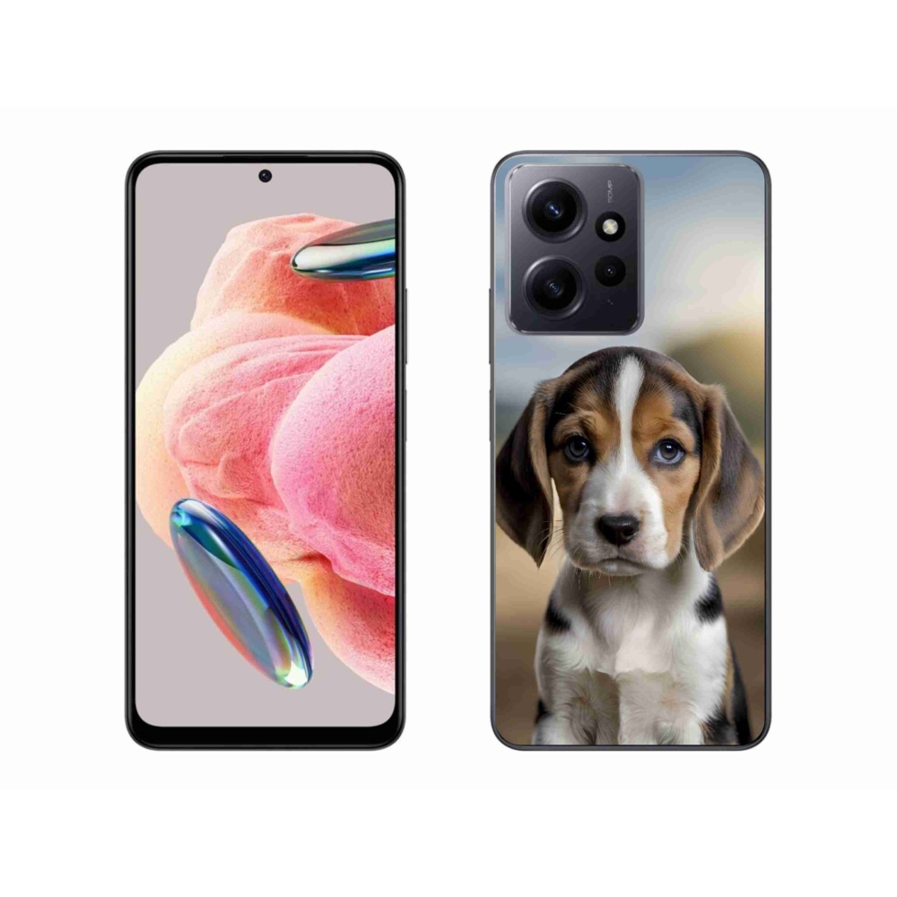 Gél borítás mmCase a Xiaomi Redmi Note 12-hez - aranyos bézs színű