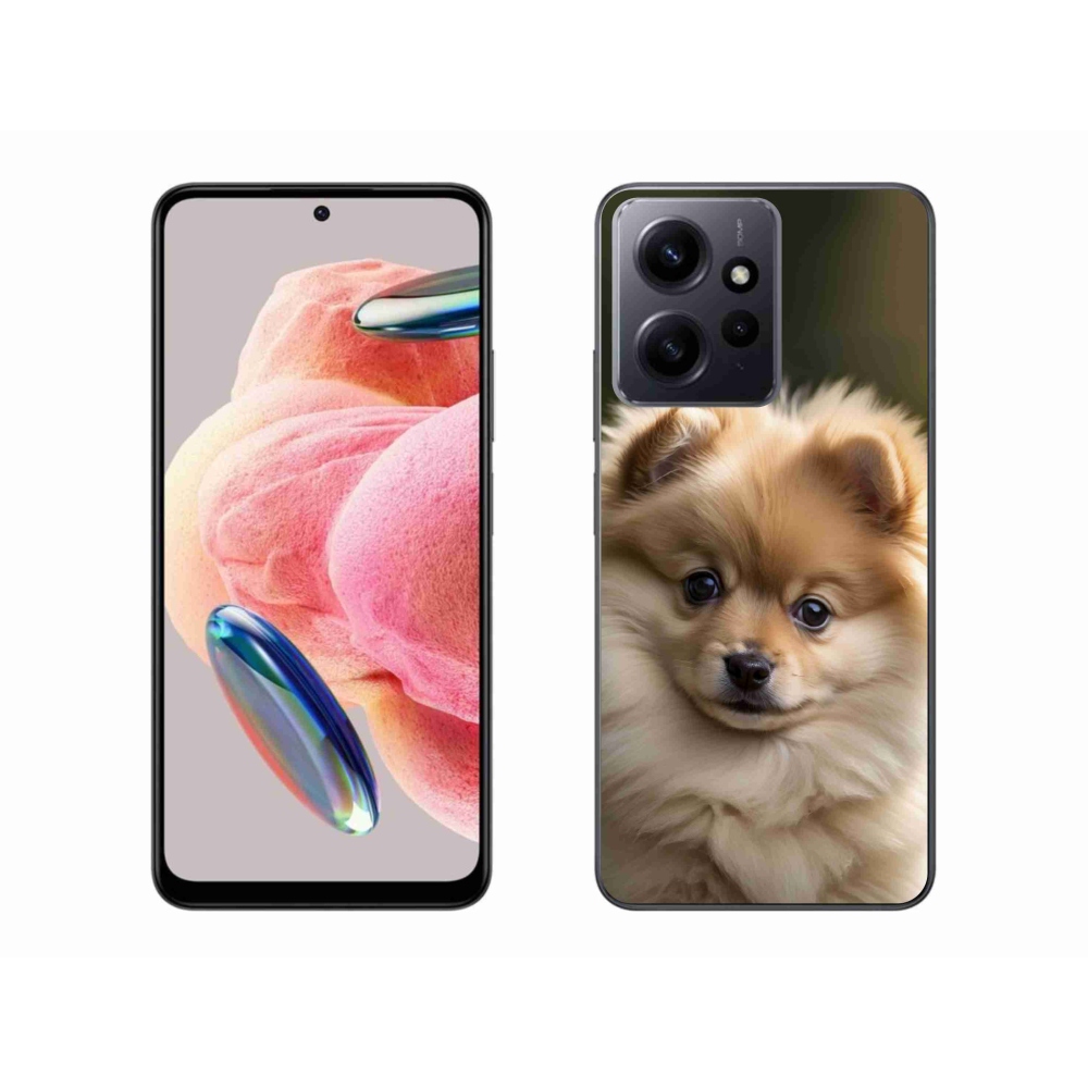 Gél borítás mmCase a Xiaomi Redmi Note 12-hez - aranyos pomerániai 2