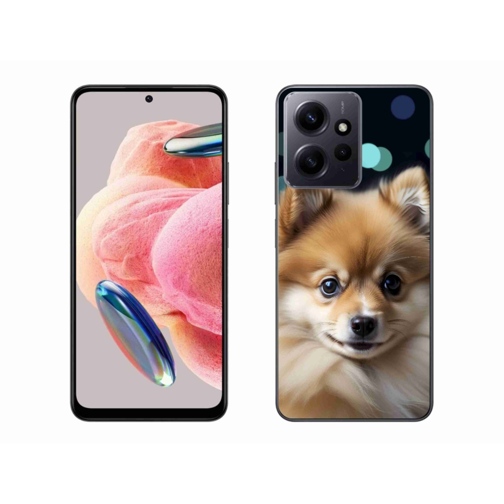 Gél borító mmCase a Xiaomi Redmi Note 12-hez - aranyos pomerániai