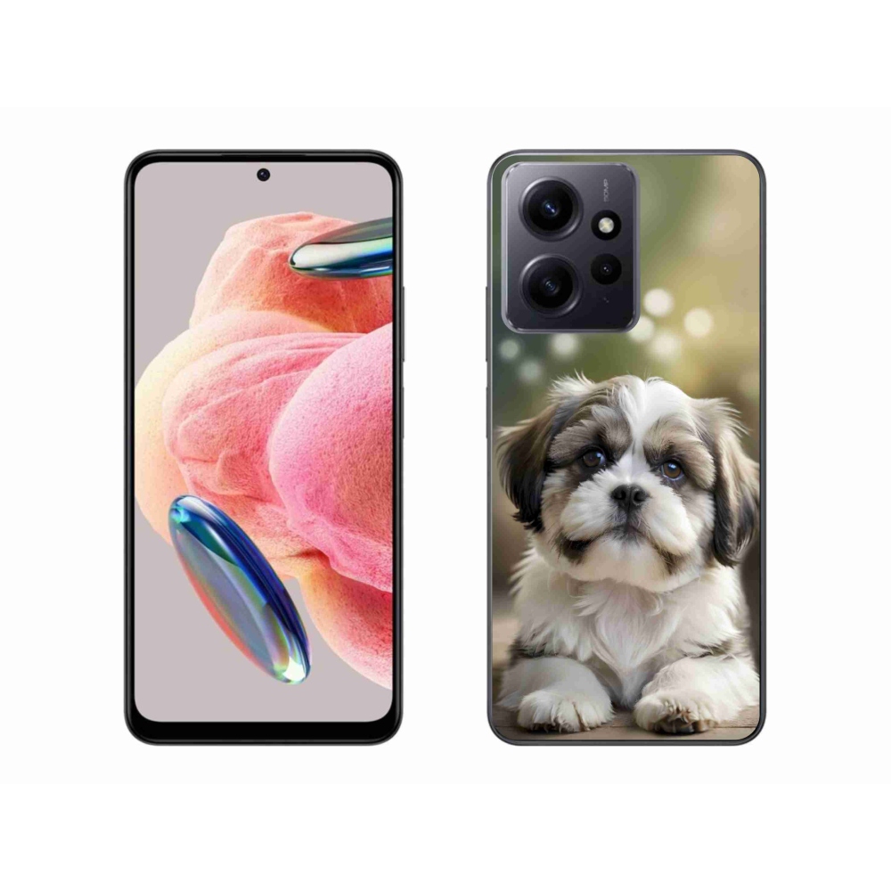 Gél borító mmCase a Xiaomi Redmi Note 12-hez - aranyos shih-tzu
