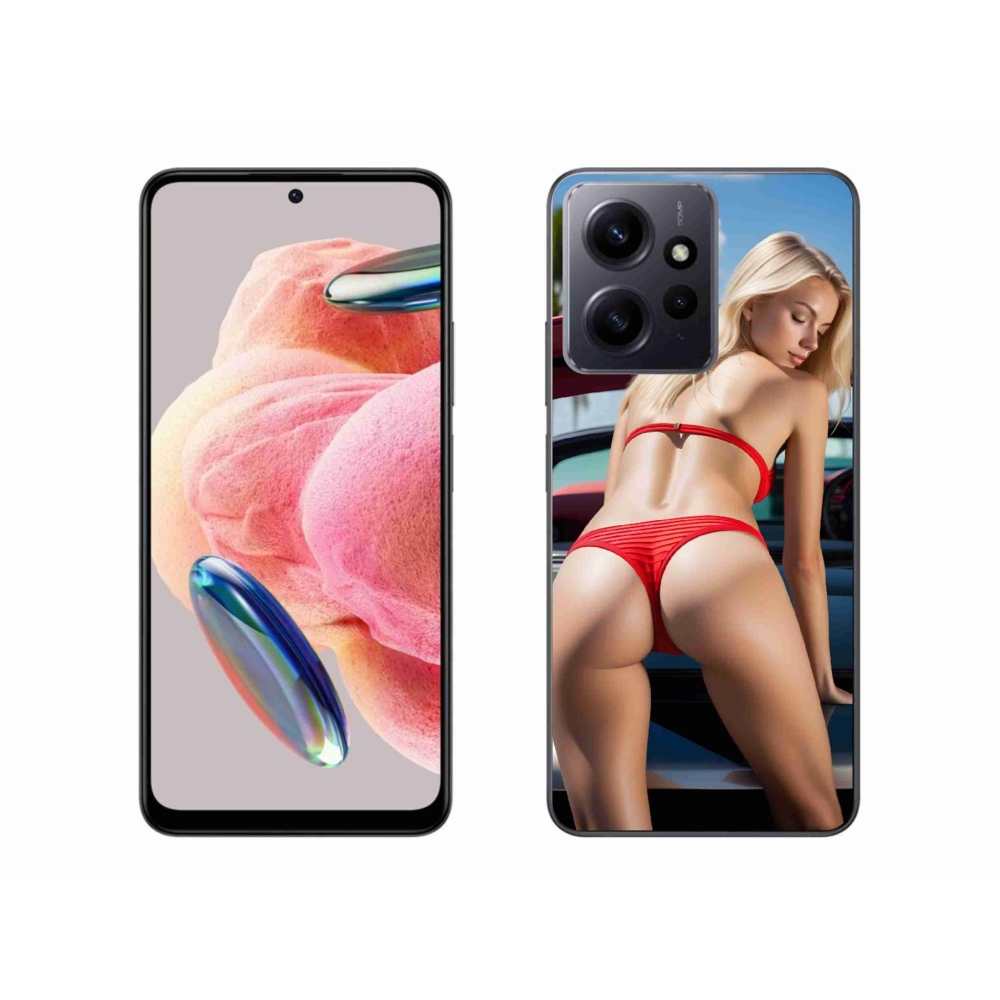 Gél borító mmCase a Xiaomi Redmi Note 12-hez - szexi nő 2