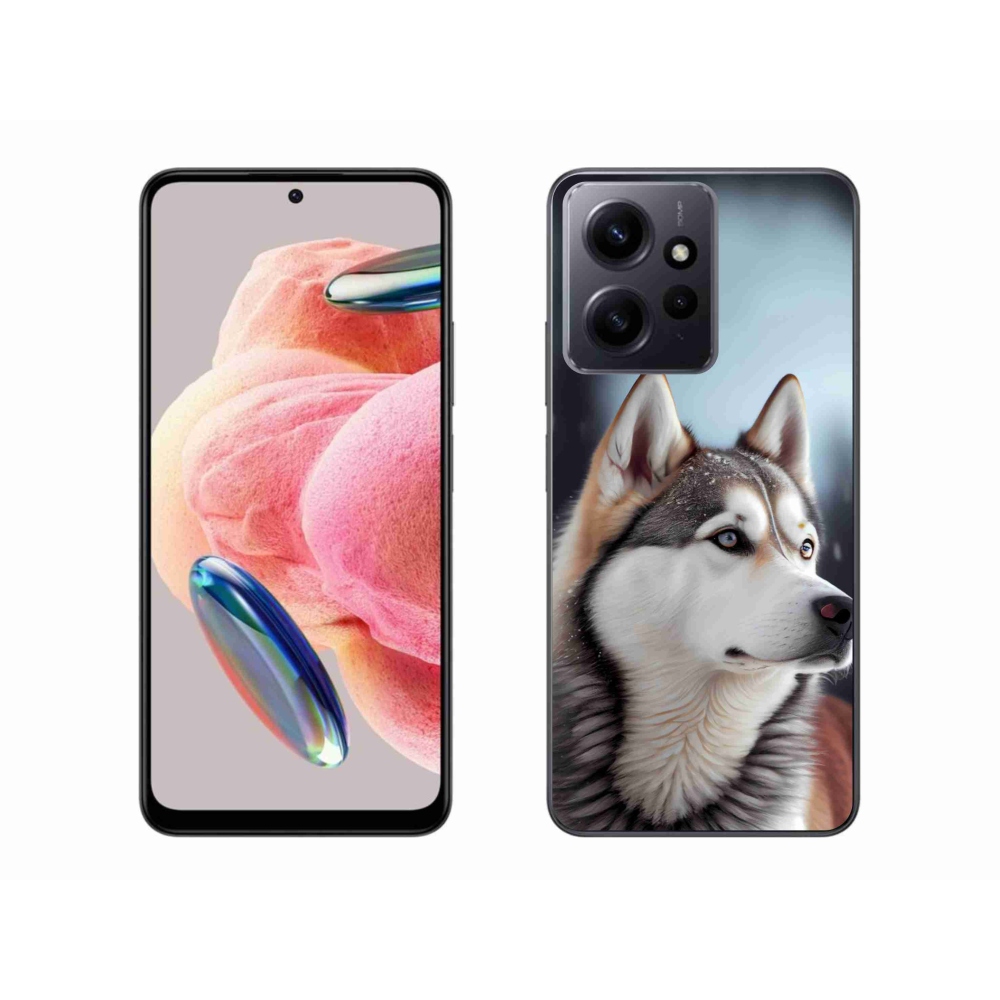 Gél borítás mmCase a Xiaomi Redmi Note 12-hez - Szibériai Husky