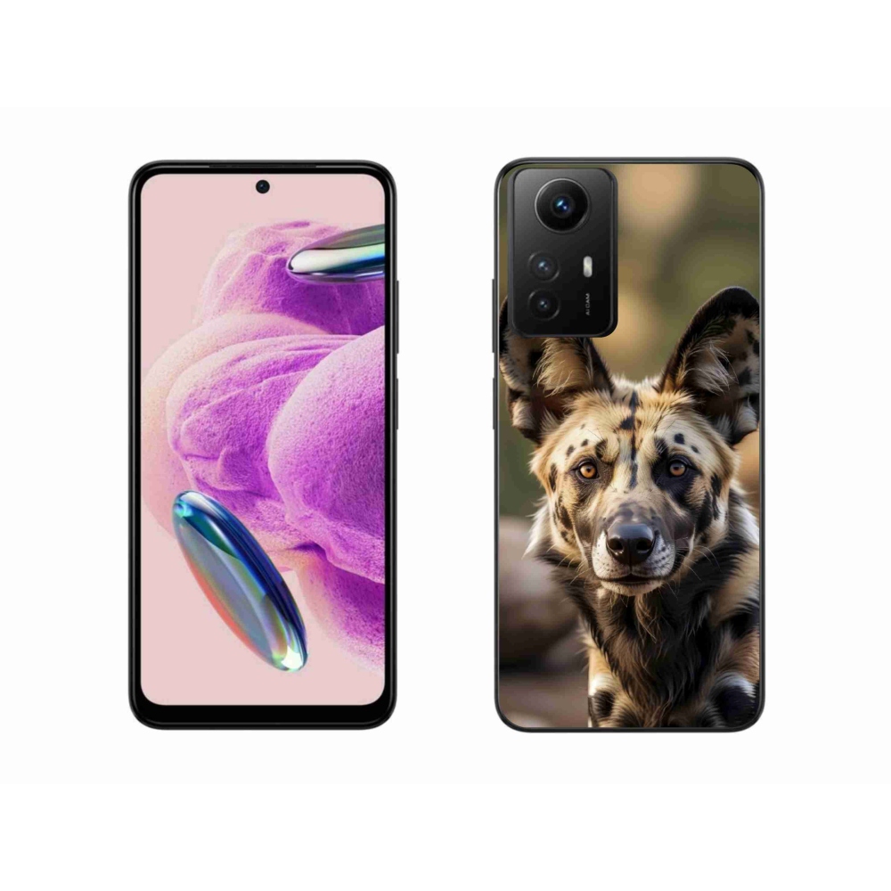 Gél borítás mmCase a Xiaomi Redmi Note 12S-hez - afrikai vadkutya