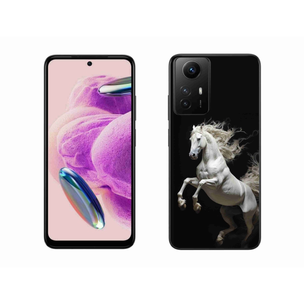 Gél borítás mmCase a Xiaomi Redmi Note 12S-hez - fehér ló 4