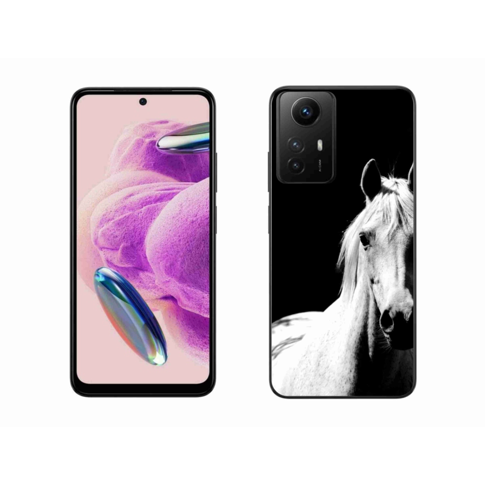 Gél borítás mmCase a Xiaomi Redmi Note 12S-hez - fehér ló 5