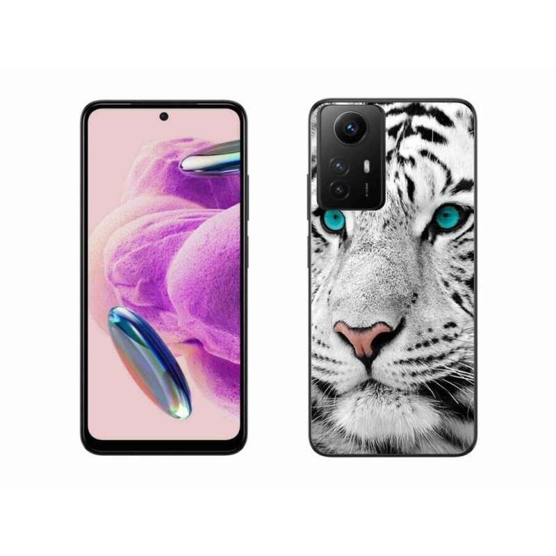 Gél borítás mmCase a Xiaomi Redmi Note 12S-hez - fehér tigris