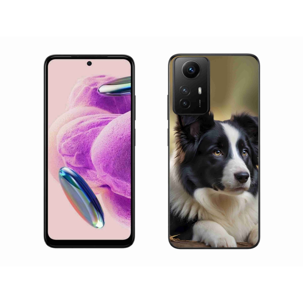 Gél borító mmCase a Xiaomi Redmi Note 12S-hez - border colie 2