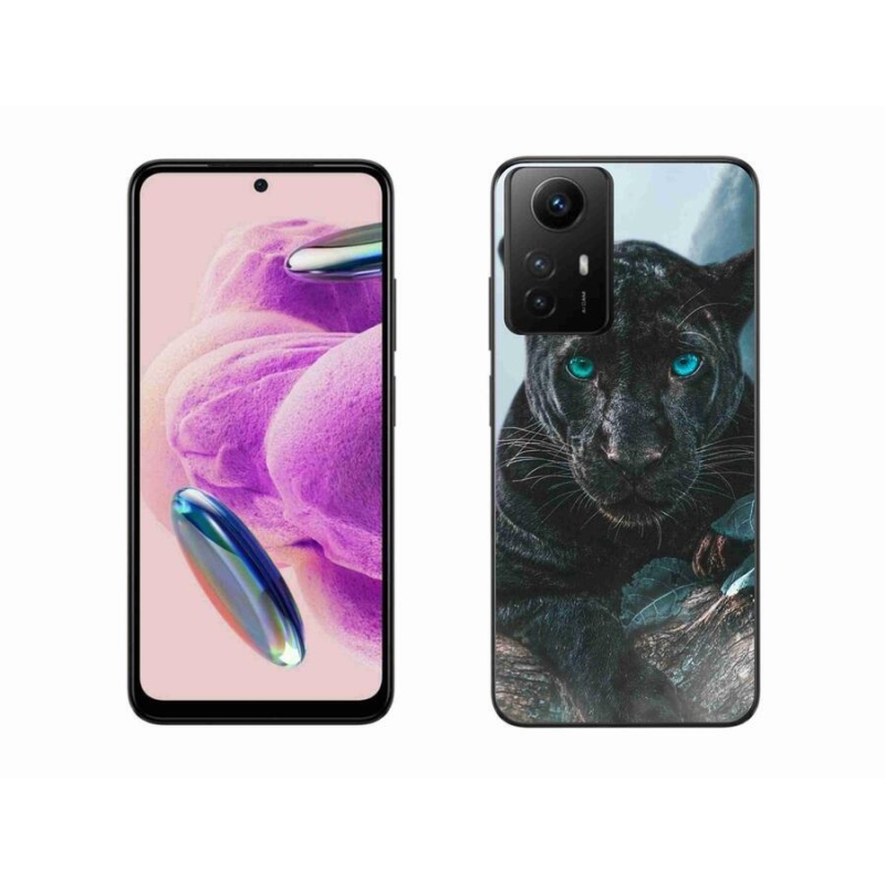 Gél borítás mmCase a Xiaomi Redmi Note 12S-hez - fekete párduc