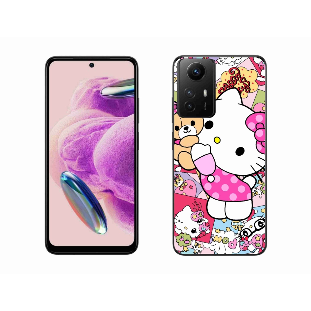 Gél borítás mmCase a Xiaomi Redmi Note 12S-hez - aranyos cica
