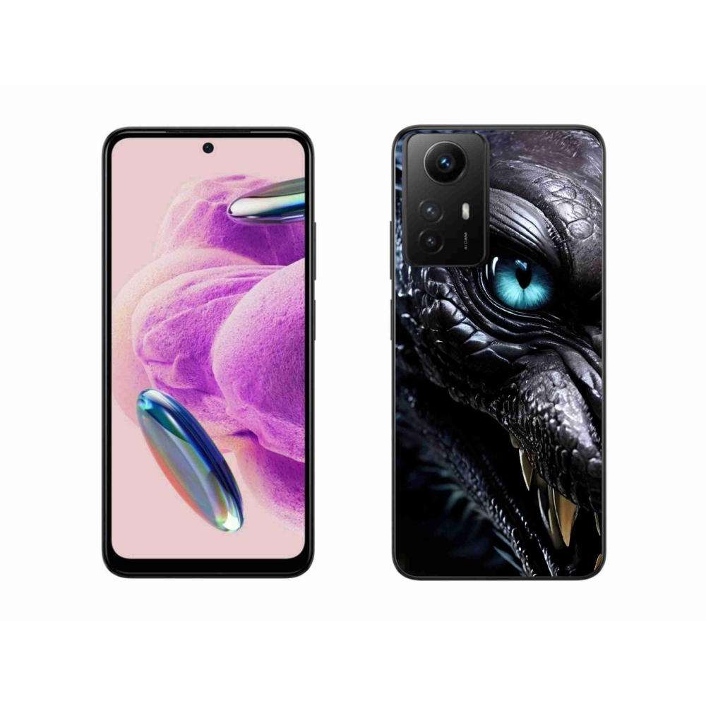 Gél borítás mmCase a Xiaomi Redmi Note 12S-hez - sárkány nézet