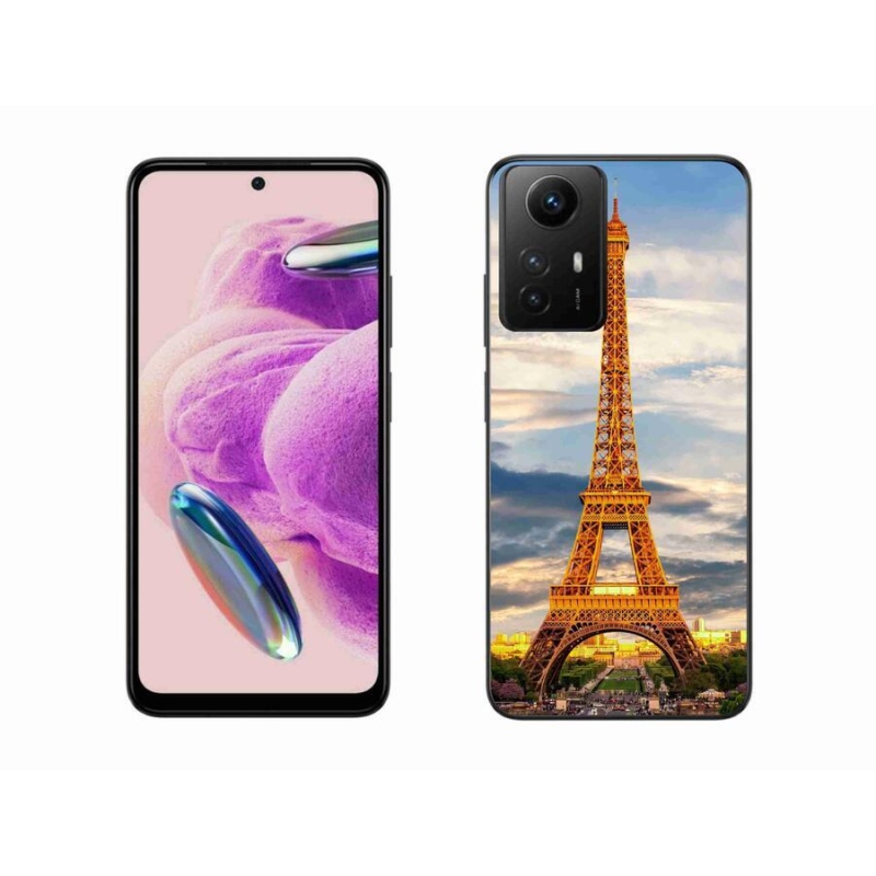 Gél borítás mmCase a Xiaomi Redmi Note 12S-hez - eiffel torony 3