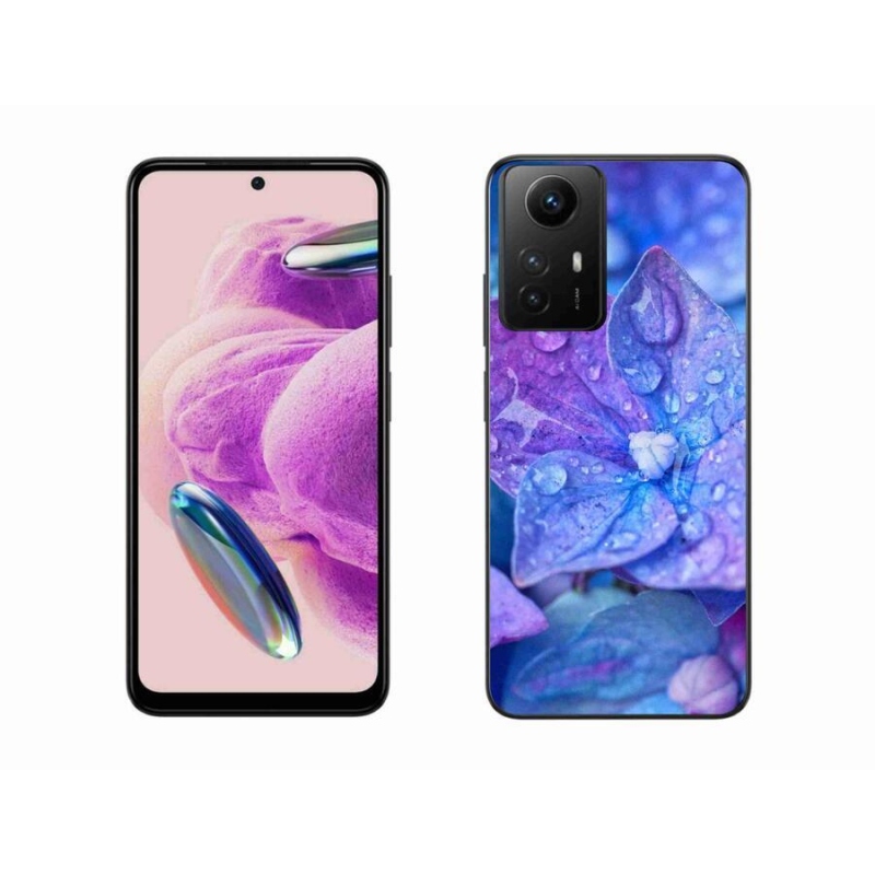 Gél borítás mmCase a Xiaomi Redmi Note 12S-hez - lila virág
