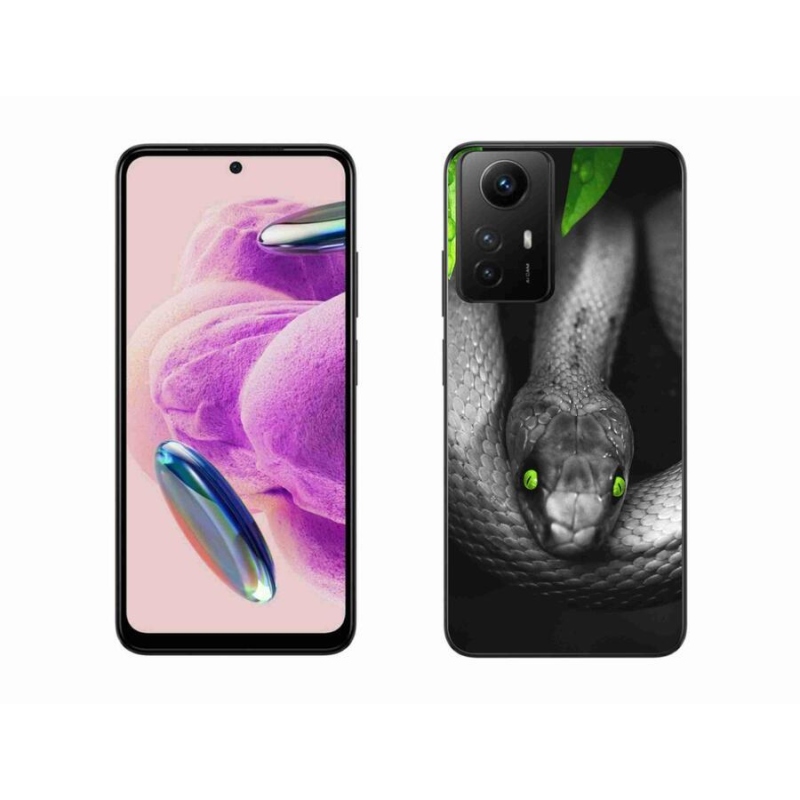 Gél borítás mmCase a Xiaomi Redmi Note 12S-hez - kígyó