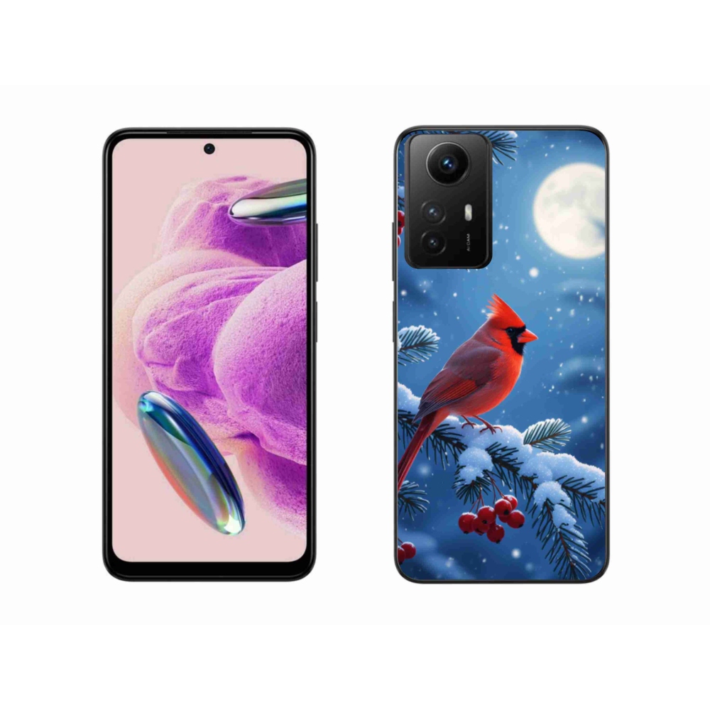 Gél borítás mmCase a Xiaomi Redmi Note 12S-hez - kardinálpiros színű
